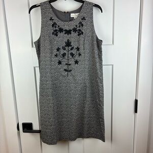 NWT Simply Noelle Women's Sleeveless Lined Lace Shift Midi Dress Size S/M f